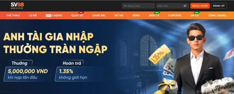 Sv88 - Bước ngoạt lớn trong chuỗi nền tảng chất lượng